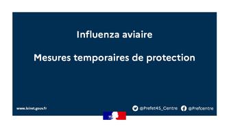 Un cas d'influenza aviaire confirmé dans un élevage du Loiret
