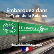 Le Train de la Relance fait escale en gare d'Orléans les 17 et 18 septembre